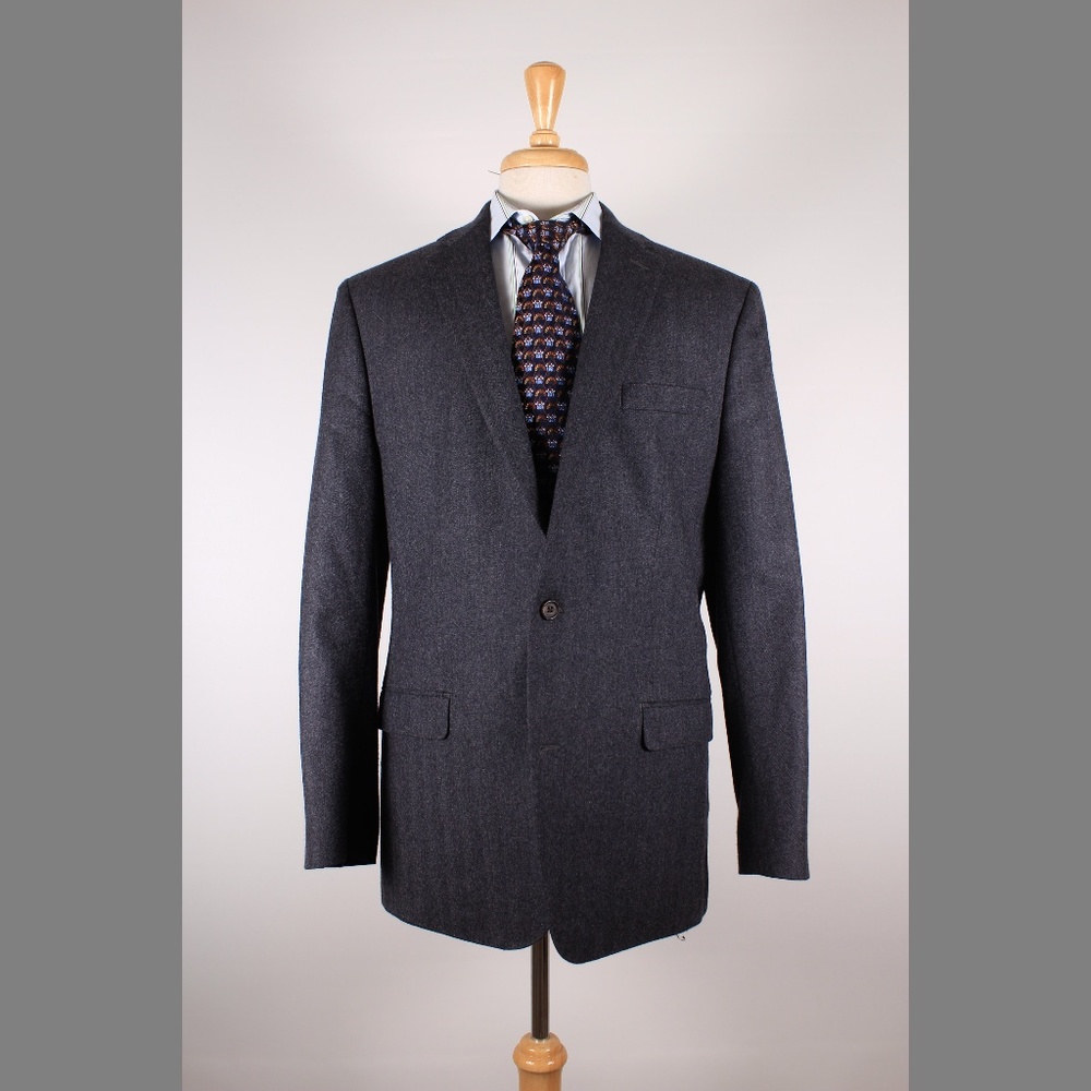 #RalphLauren Slim 44L Gray 2B Sport Coat 63-H